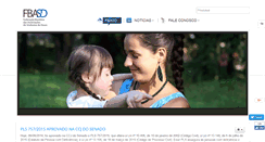 Desktop Screenshot of federacaodown.org.br