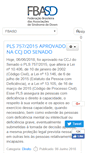 Mobile Screenshot of federacaodown.org.br
